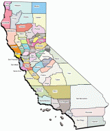 california map