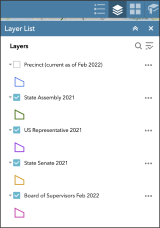layer list