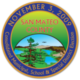 November 3, 2009 Election Pin